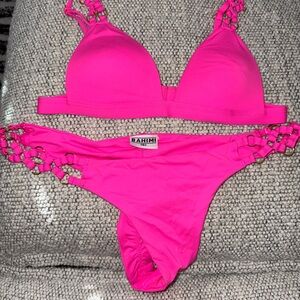 Bright Pink Bikini Set